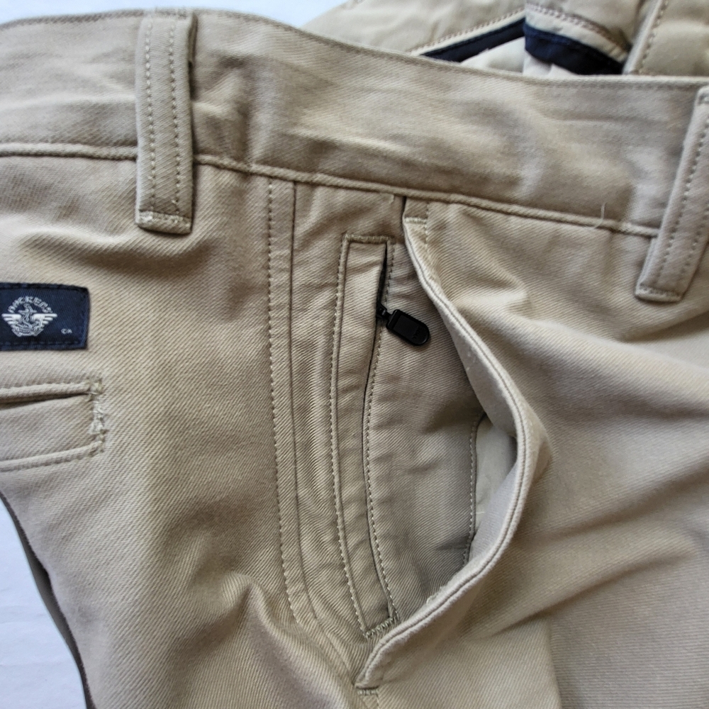 DOCKERS Comfort Knit Slim Fit Chinos | Tan | 38 x 34 (NWT) - Picture 4 of 12